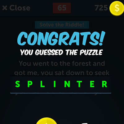  Splinter 